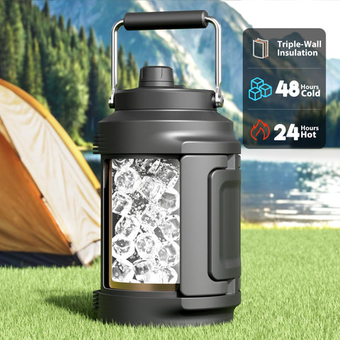 Meoky tapa 2 en 1 para beber o verter, ideal para llevar.