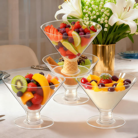 Meolibour copas martini desechables para presentaciones elegantes en bodas