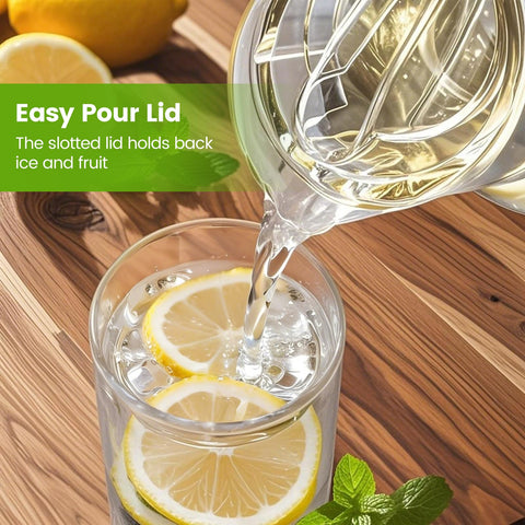 Jarra Meolibour ideal para infusionar aguas y bebidas frías como té helado.