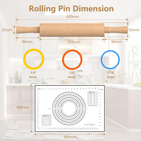 Anillo de espesor 4 mm Mepple para grosor medio uniforme