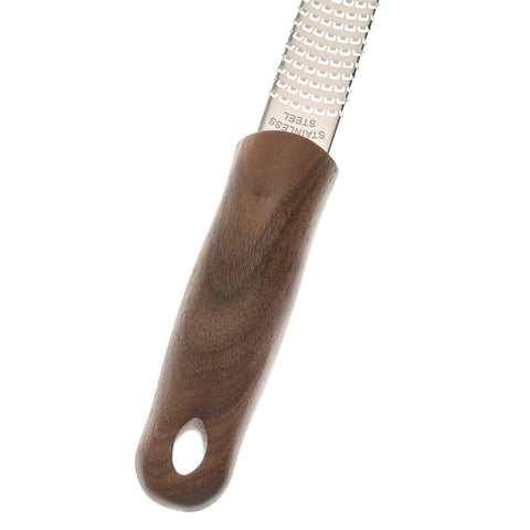 Barfly Bar Zester mango ergonómico facilita uso prolongado.