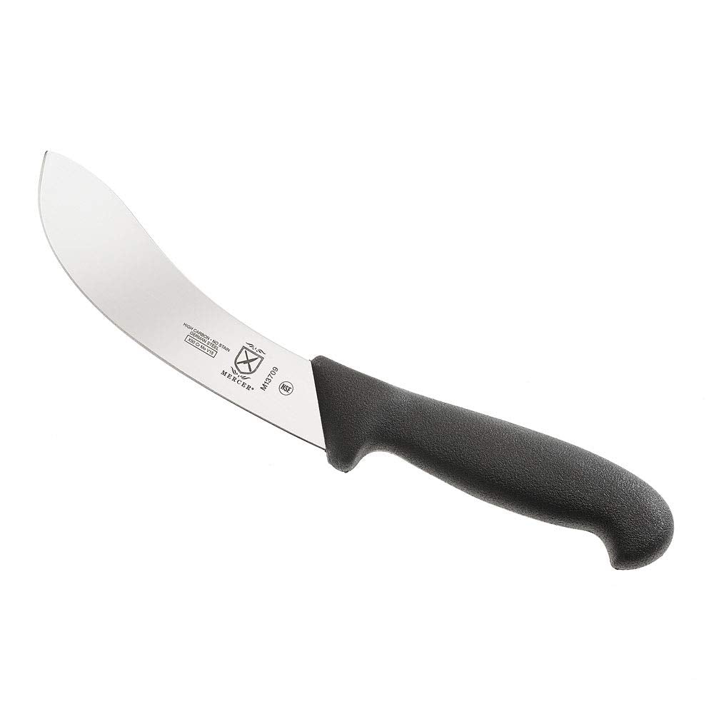 Mango texturizado antideslizante para control seguro al trabajar carne