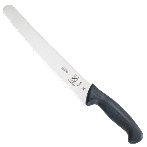 Mercer Culinary Millennia: cuchillo pan ondulado para rebanar pan crujiente sin deshilachar.