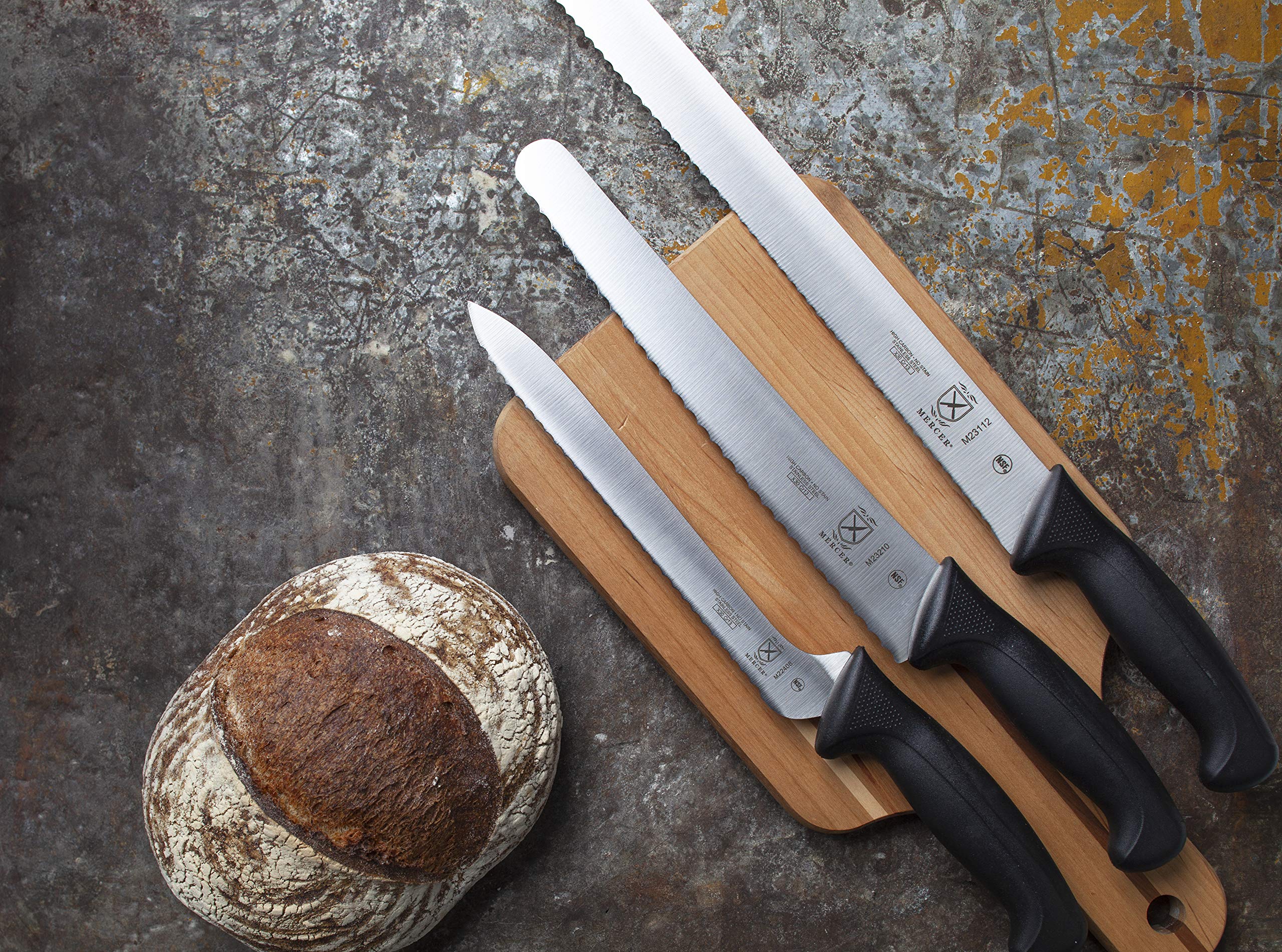 Mercer Culinary Millennia: diseño duradero para uso profesional y doméstico.