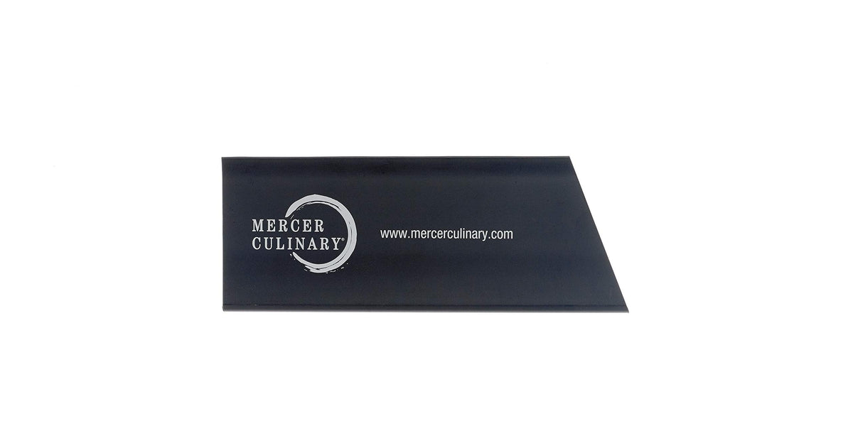 Protector de hoja Mercer Culinary 6-5 pulgadas negro para almacenamiento seguro