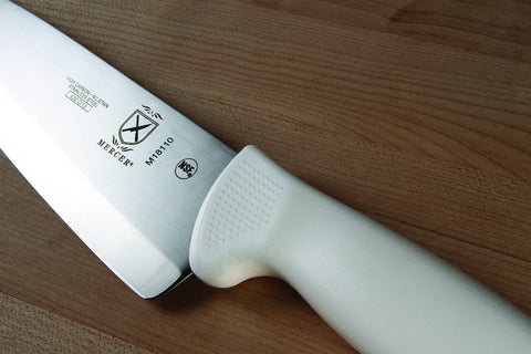 Mercer Culinary Ultimate White, acero japones alto carbono, resistencia a manchas para uso diario
