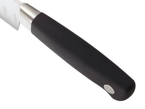 Mercer Genesis, mango antideslizante negro, seguridad y comodidad en cada corte.