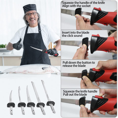 Hojas de 10 pulgadas para tuna y halibut
