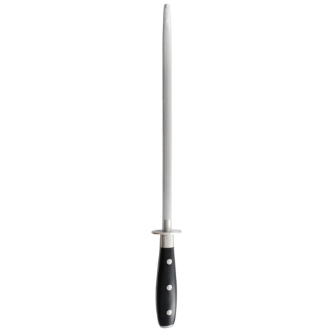 Messermeister afilador cerámico de 12 pulgadas para cuchillos con precisión.