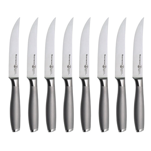 Cuchillo de bistec Messermeister Avanta de 5 pulgadas filo fino para cortes precisos.