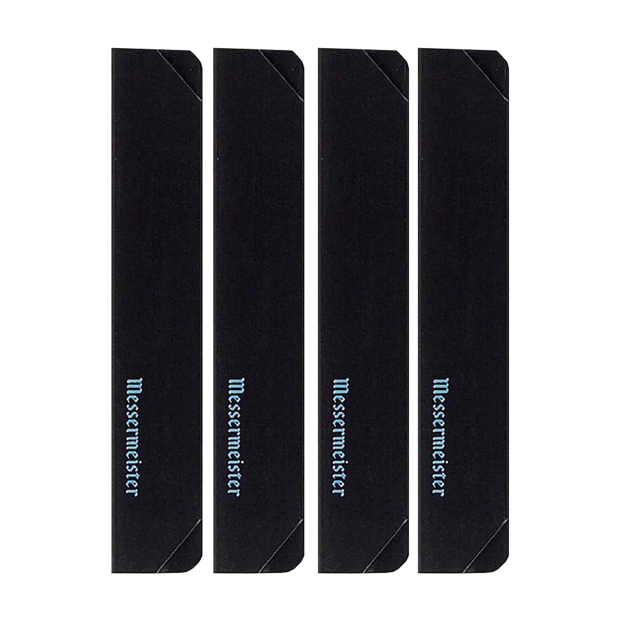 Protector de borde Messermeister para cuchillos de bistec de 8 pulgadas, almacenamiento seguro.