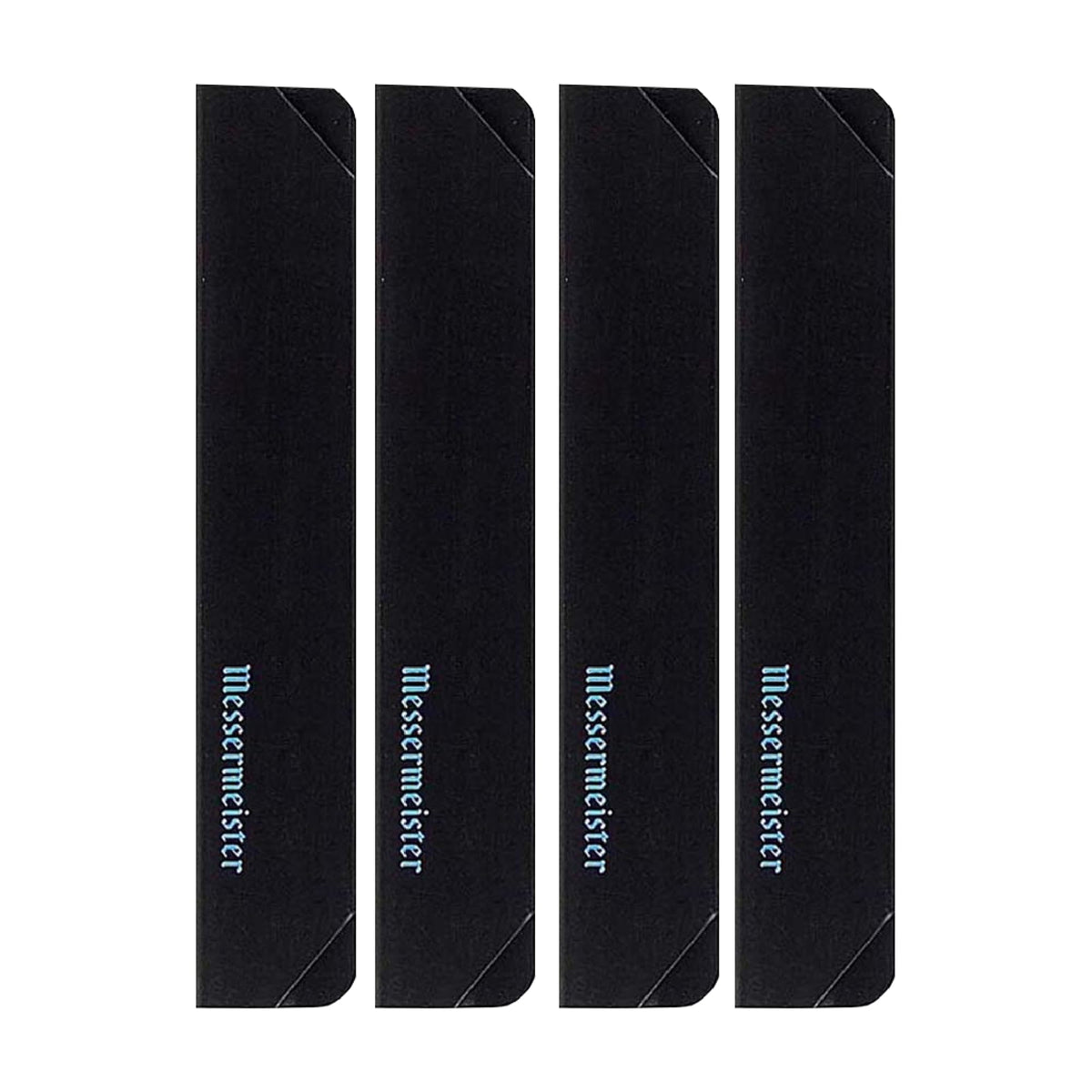 Protector de borde Messermeister para cuchillos de bistec de 8 pulgadas, almacenamiento seguro.