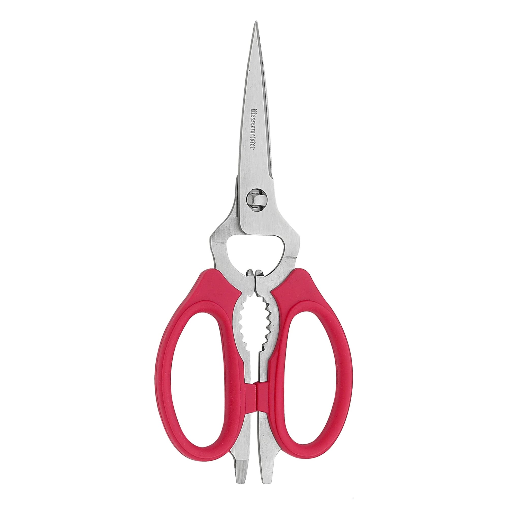 Tijeras Messermeister de 8 pulgadas desmontables para limpieza rápida y mayor higiene.