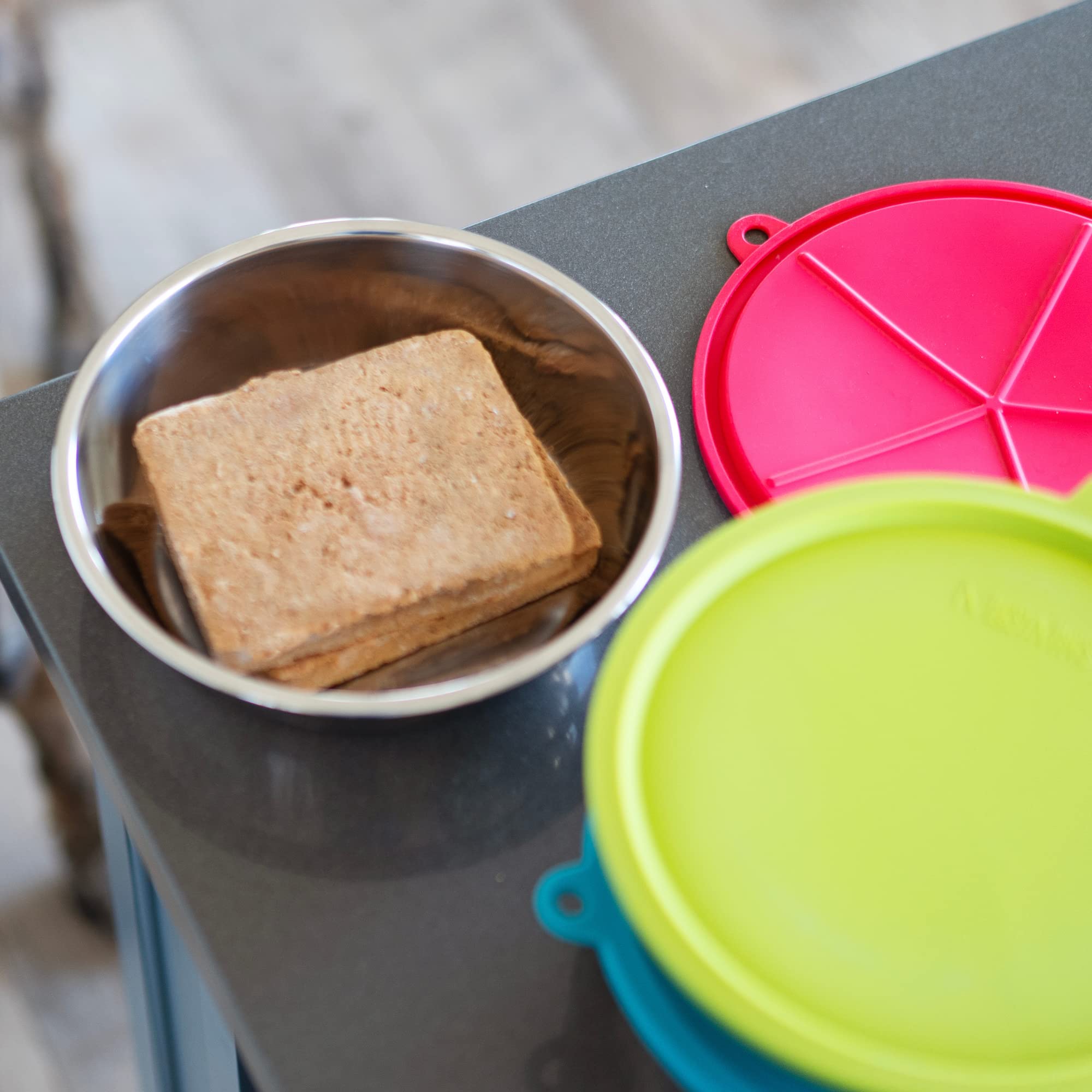 Messy Mutts: envases para almacenamiento de comida ordenados para viajes