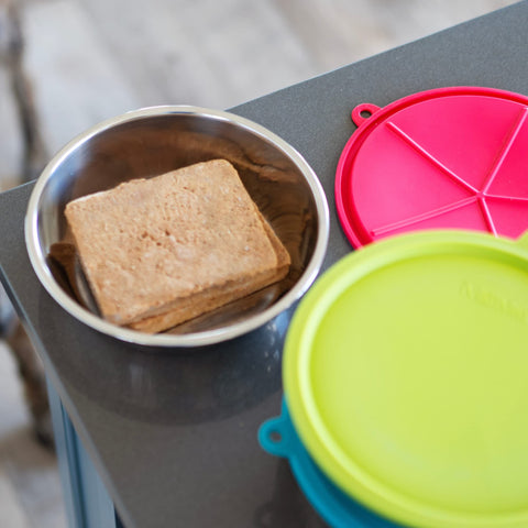 Messy Mutts: envases para almacenamiento de comida ordenados para viajes