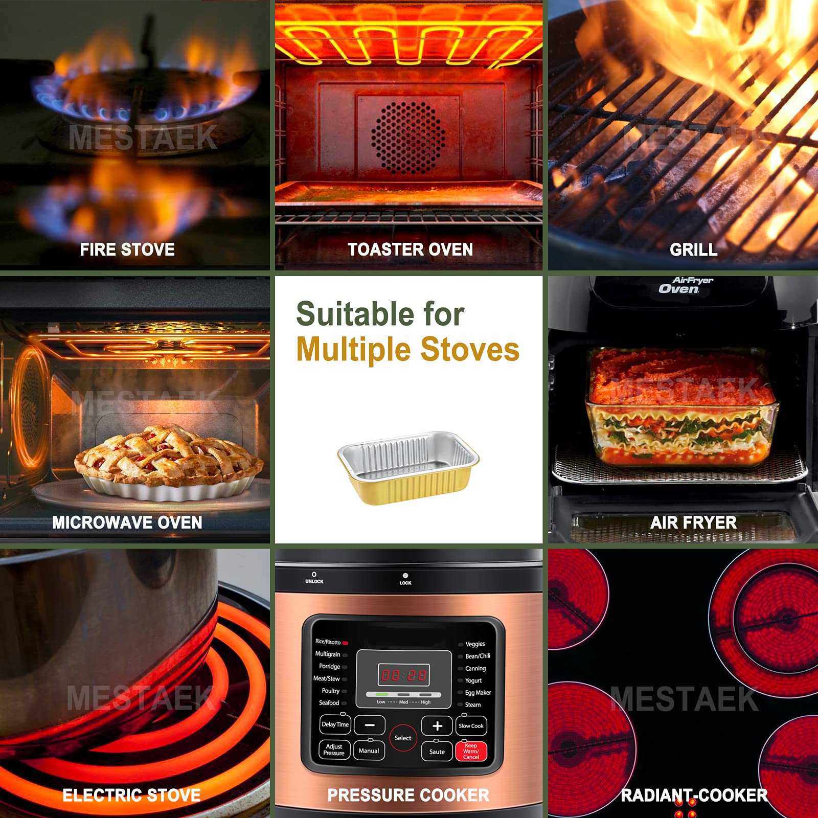 Dimensiones: superficie 7x5 y base 6x4, bandeja estable.