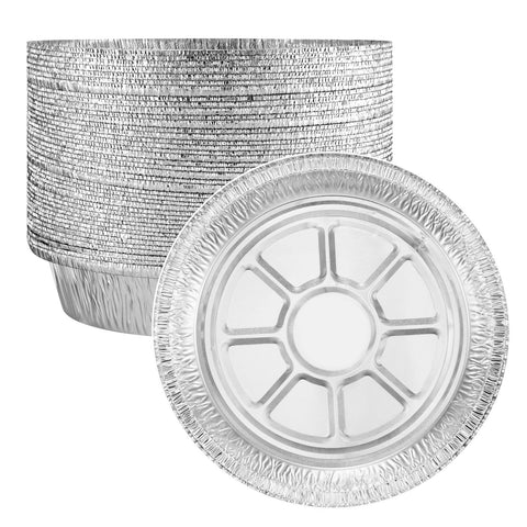 Bandeja de aluminio MESTAEK de 8 pulgadas para hornear y servir