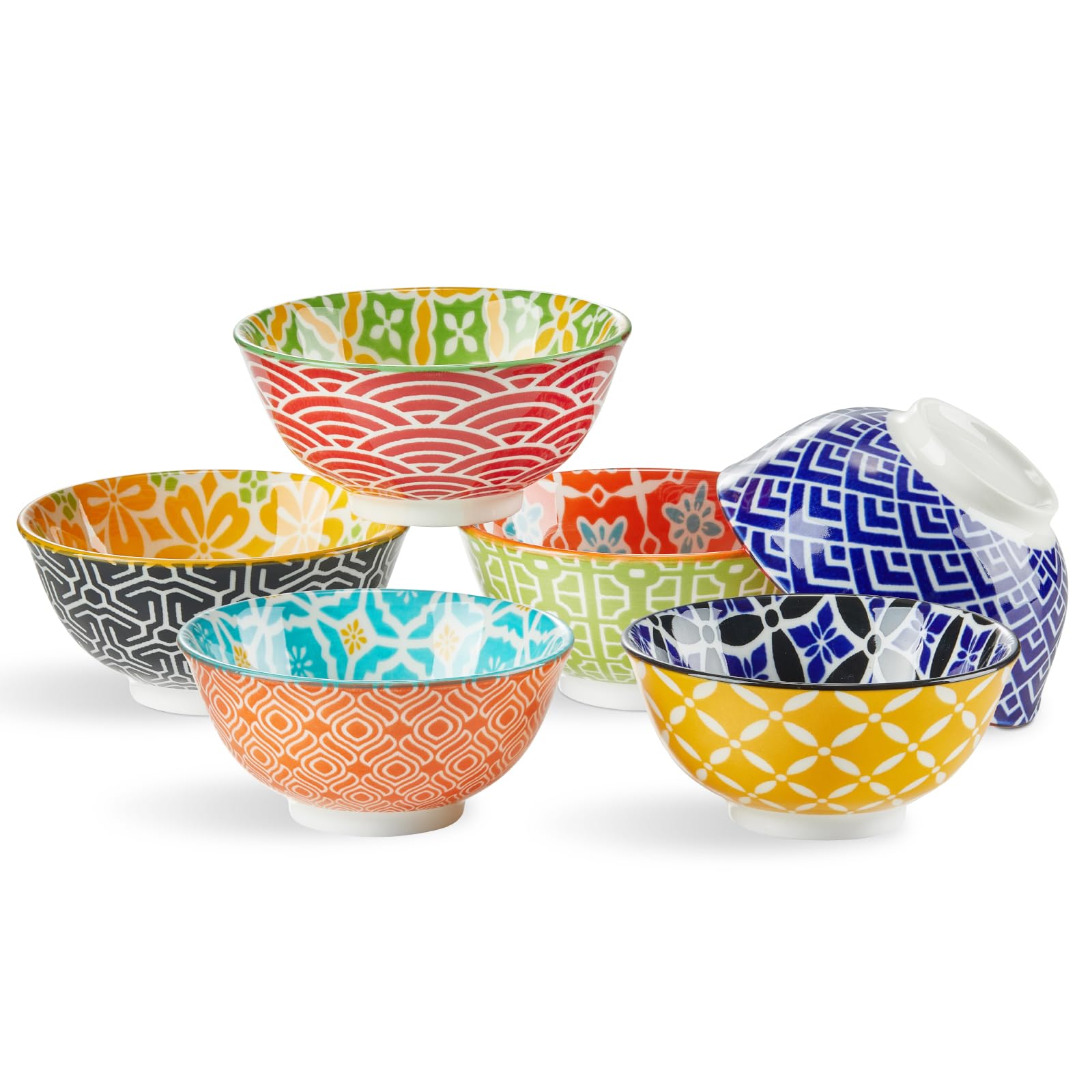 Metahom tazones dip cerámicos de 3,5 pulgadas para salsas y condimentos.