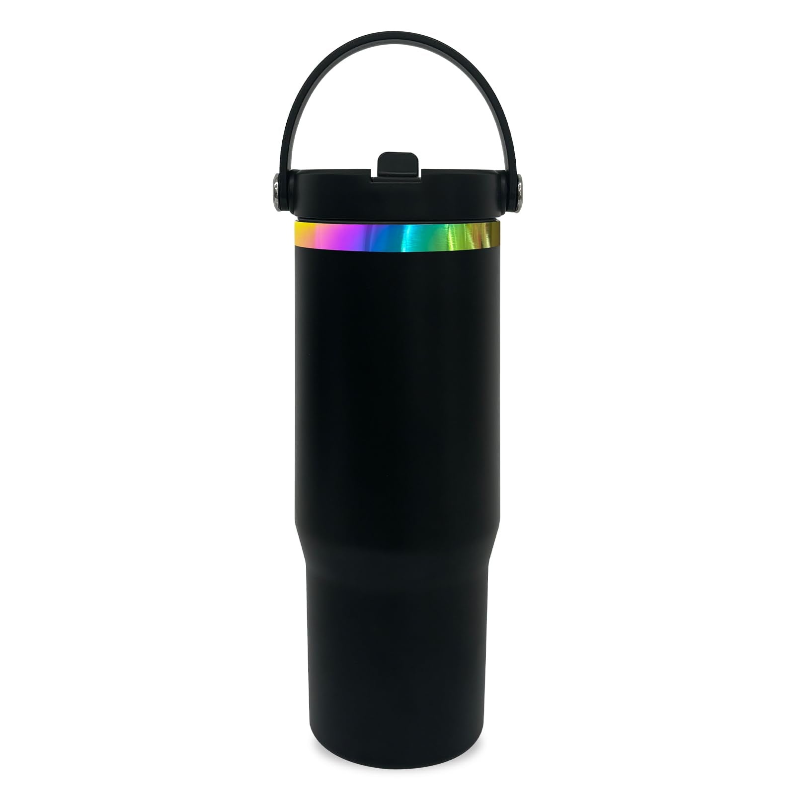 Metalya tumbler 30oz con manija ergonómica para un agarre cómodo.