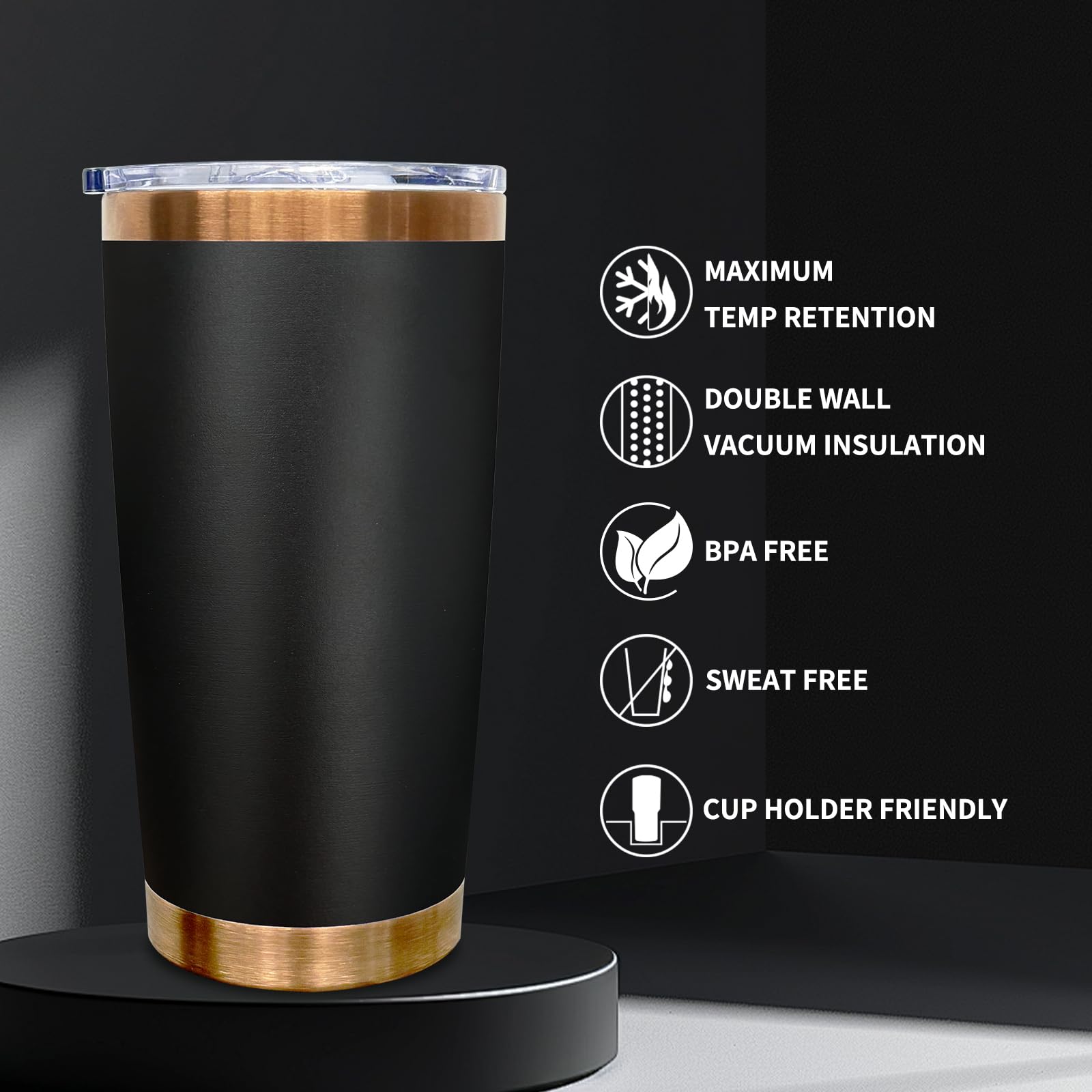 Metalya tumbler admite grabado láser para personalizar tu bebida
