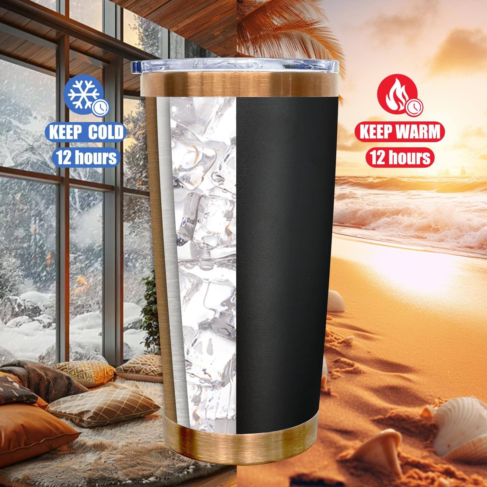 Metalya vaso termico 20 onzas, grabado láser para personalizar tu pieza