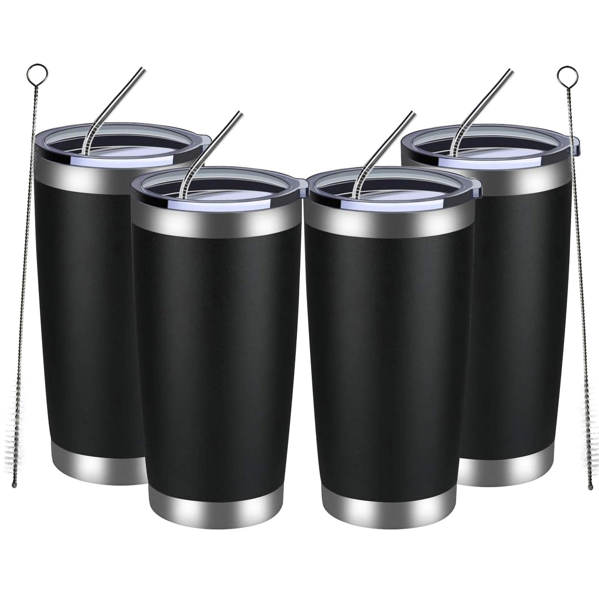 MEWAY 20oz vaso térmico con doble pared para mantener bebidas frías o calientes.
