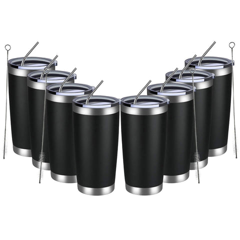MEWAY tumbler doble pared 20oz mantiene bebidas frías por más tiempo.