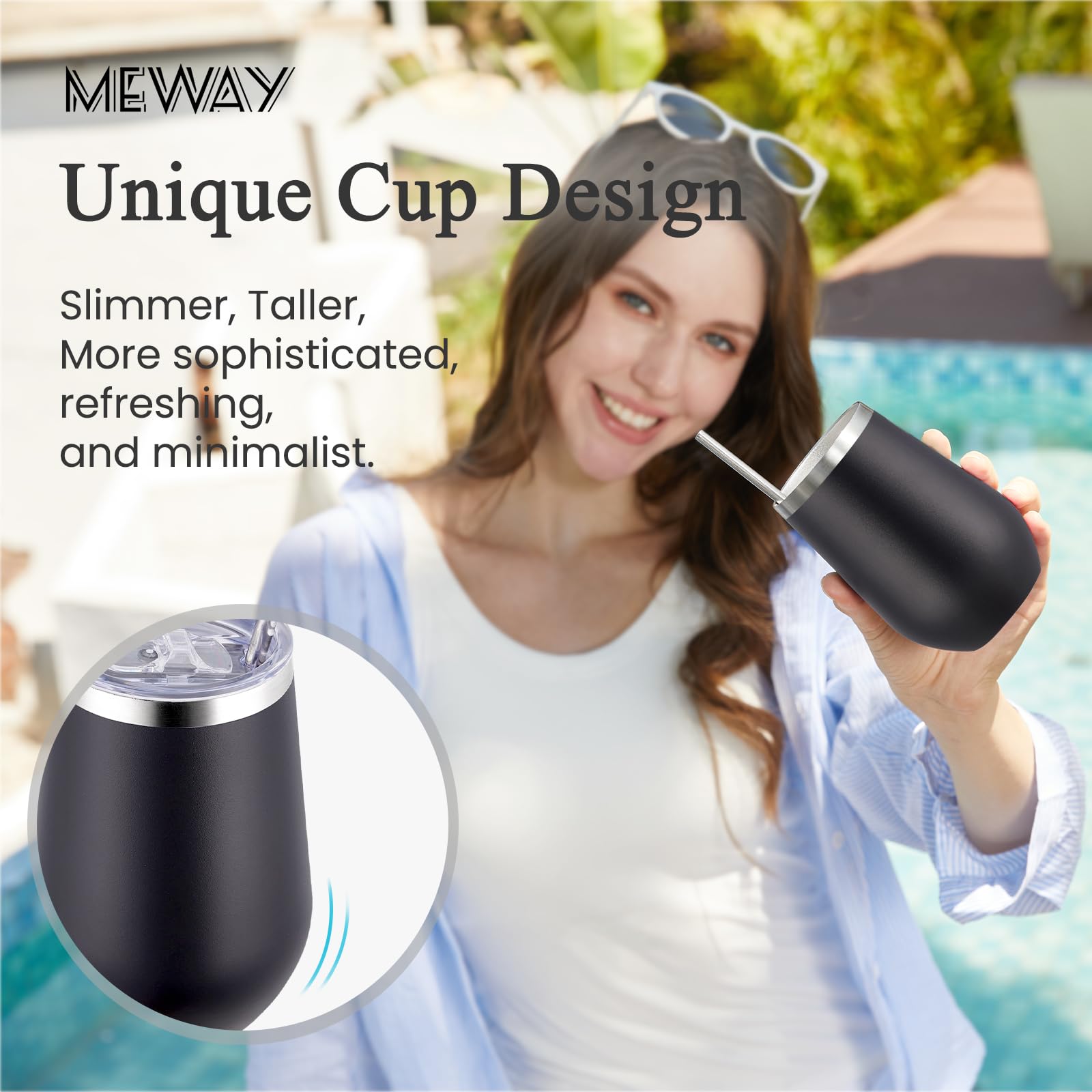 MEWAY Uso multifunción para casa, camping, oficina y viaje.