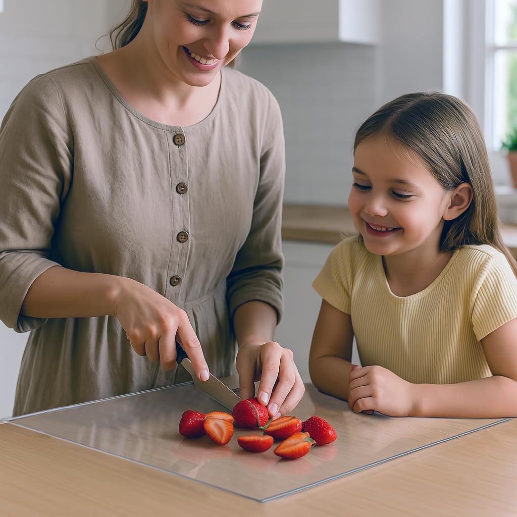 MEWSDEN tabla para frutas y verduras cómodo para prep y presentación