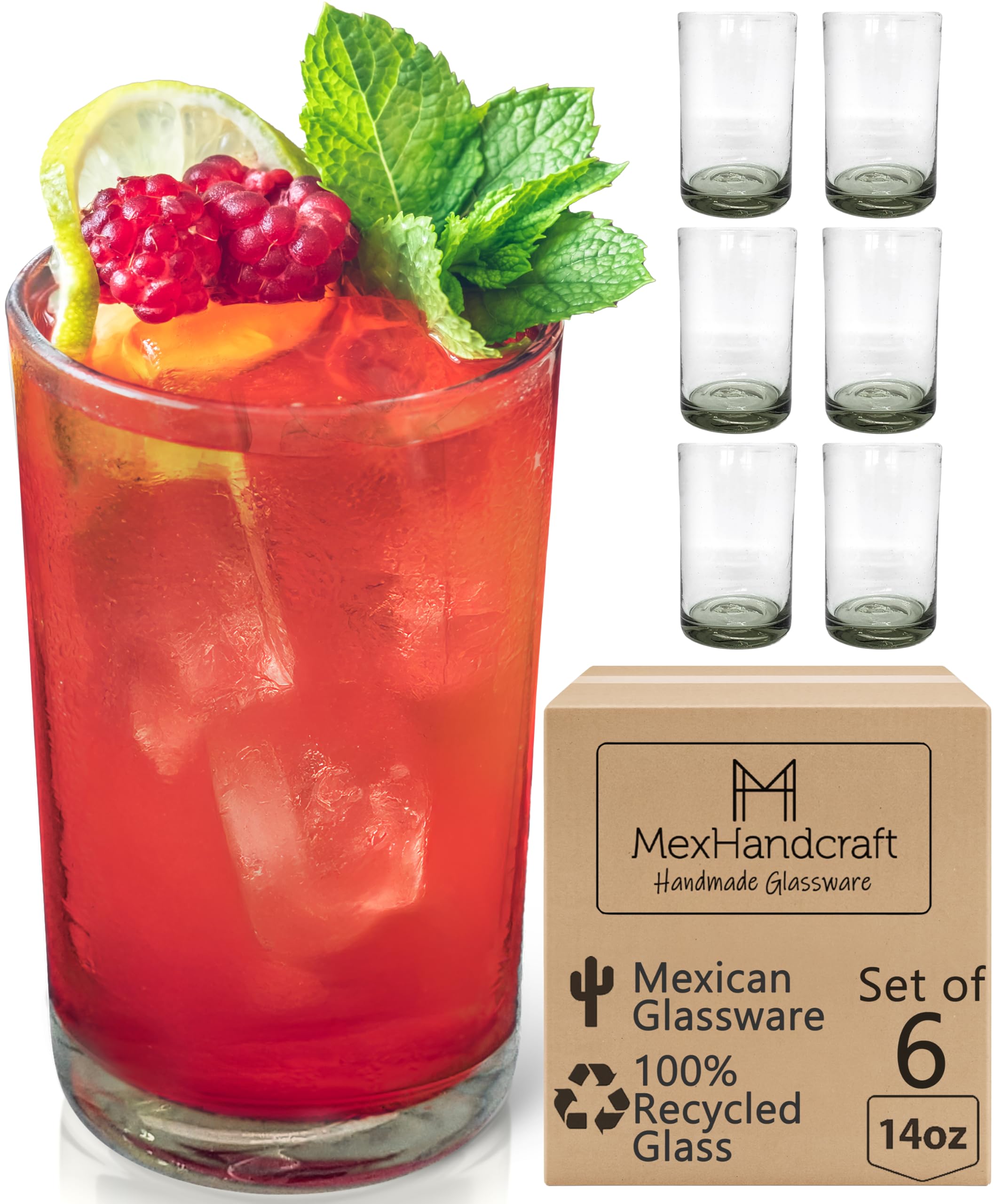 Vaso de cóctel de 14 onzas, ideal para margaritas refrescantes