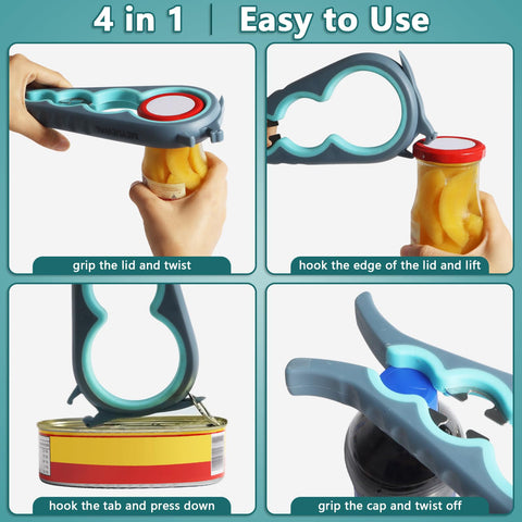 MEYUEWAL mango-largo-ergonomico facilita abrir envases difíciles.
