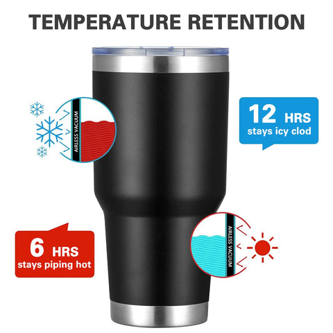 MEWAY 30oz tumbler con doble aislamiento para bebidas a cualquier hora.