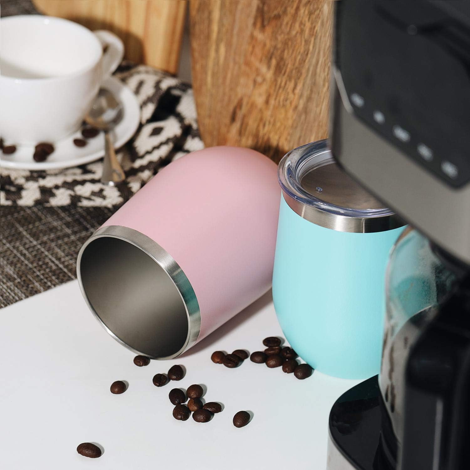 MEWAY tumbler rosa, idea de regalo elegante.