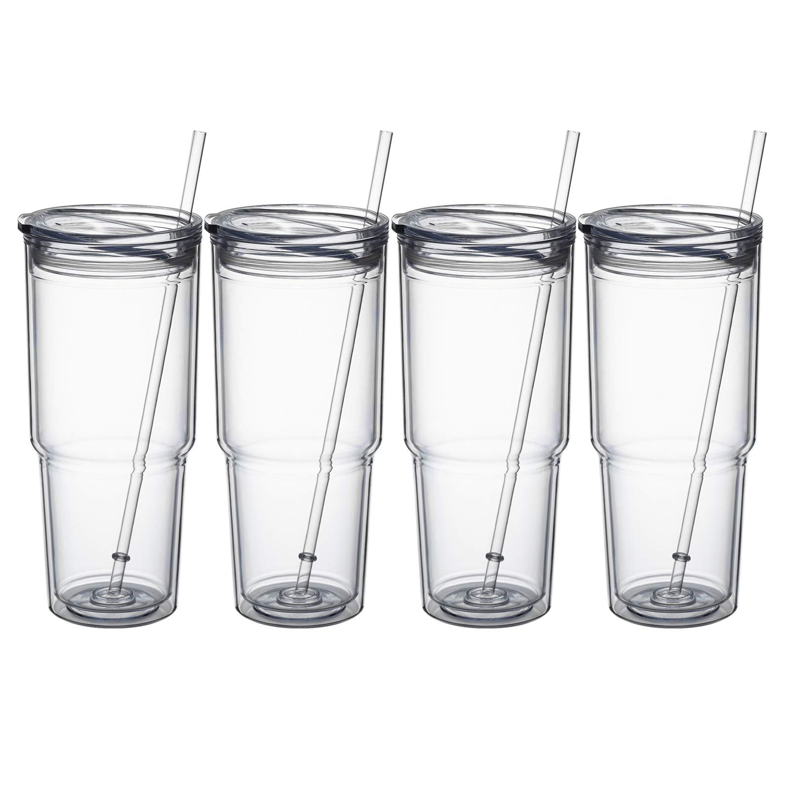 Vaso MEWAY con doble pared para bebidas frías, sin condensación.