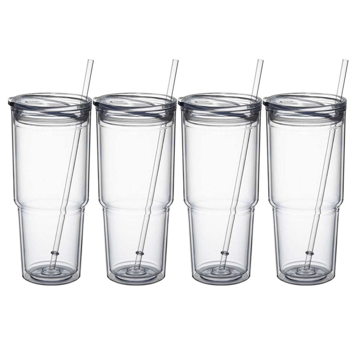 Vaso MEWAY con doble pared para bebidas frías, sin condensación.