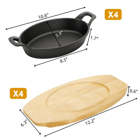 Base de madera Mezchi para sartenes protege la mesa del calor.