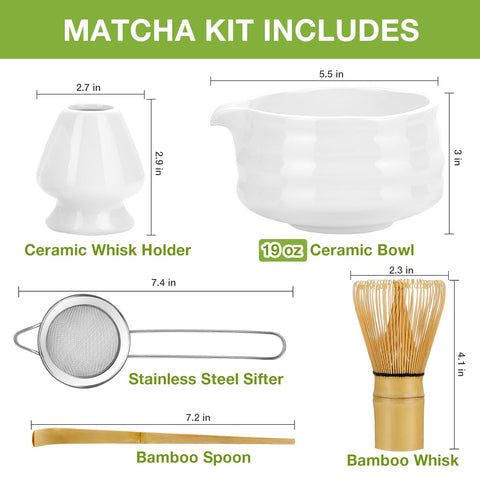 Mfacoy batidor de bambú para matcha espumoso y delicioso.