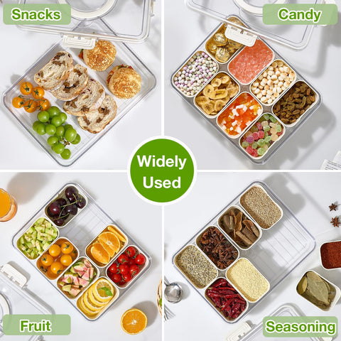 Mfacoy Snackle Box para excursiones, uso portátil y práctico.