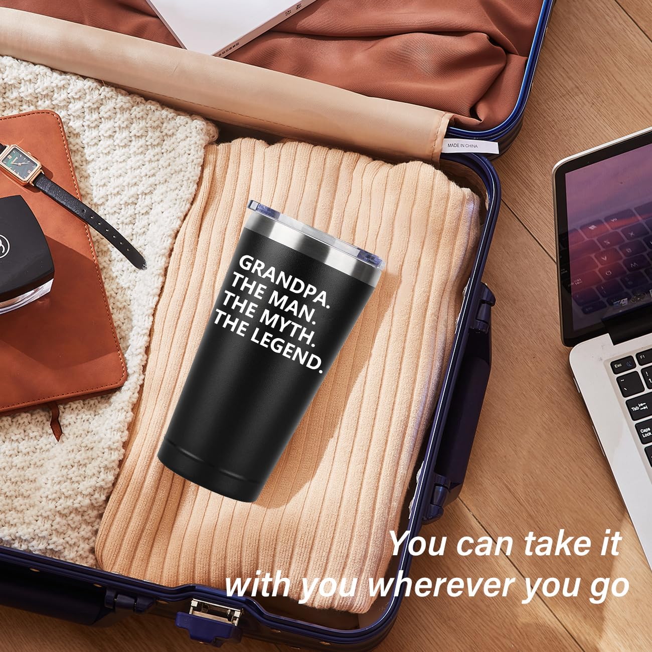 Vaso termo de MFGNEH, regalo pensado para momentos de pausa y conversación.