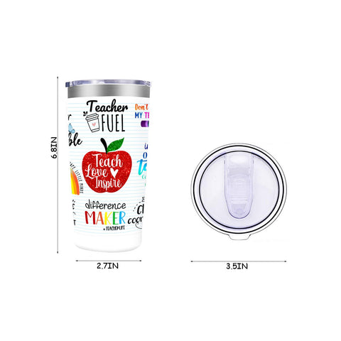 Taza MFGNEH 20oz en acero inoxidable, doble pared para bebidas frías o calientes