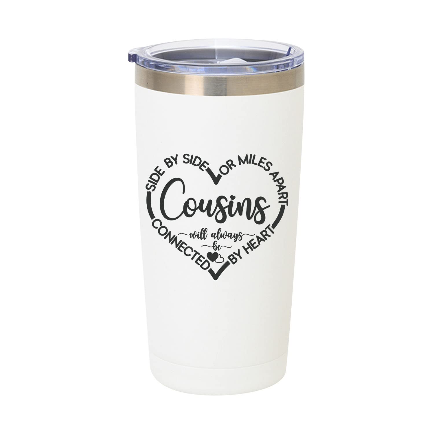MFGNEH Taza de viaje aislada 20 oz: mantiene bebidas frías o calientes durante viajes