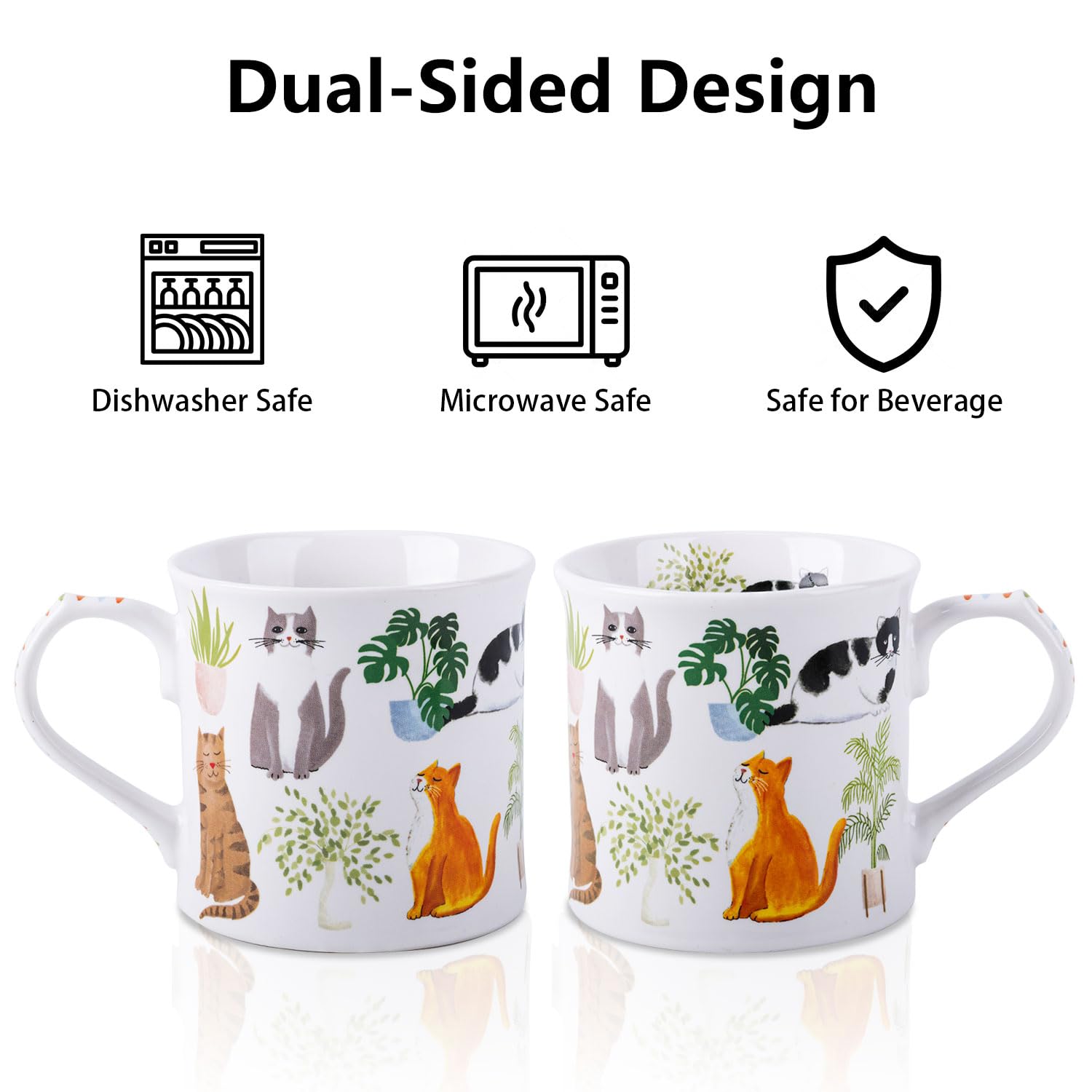 MFoffice taza de 12 onzas, perfecta para bebidas calientes o frías.