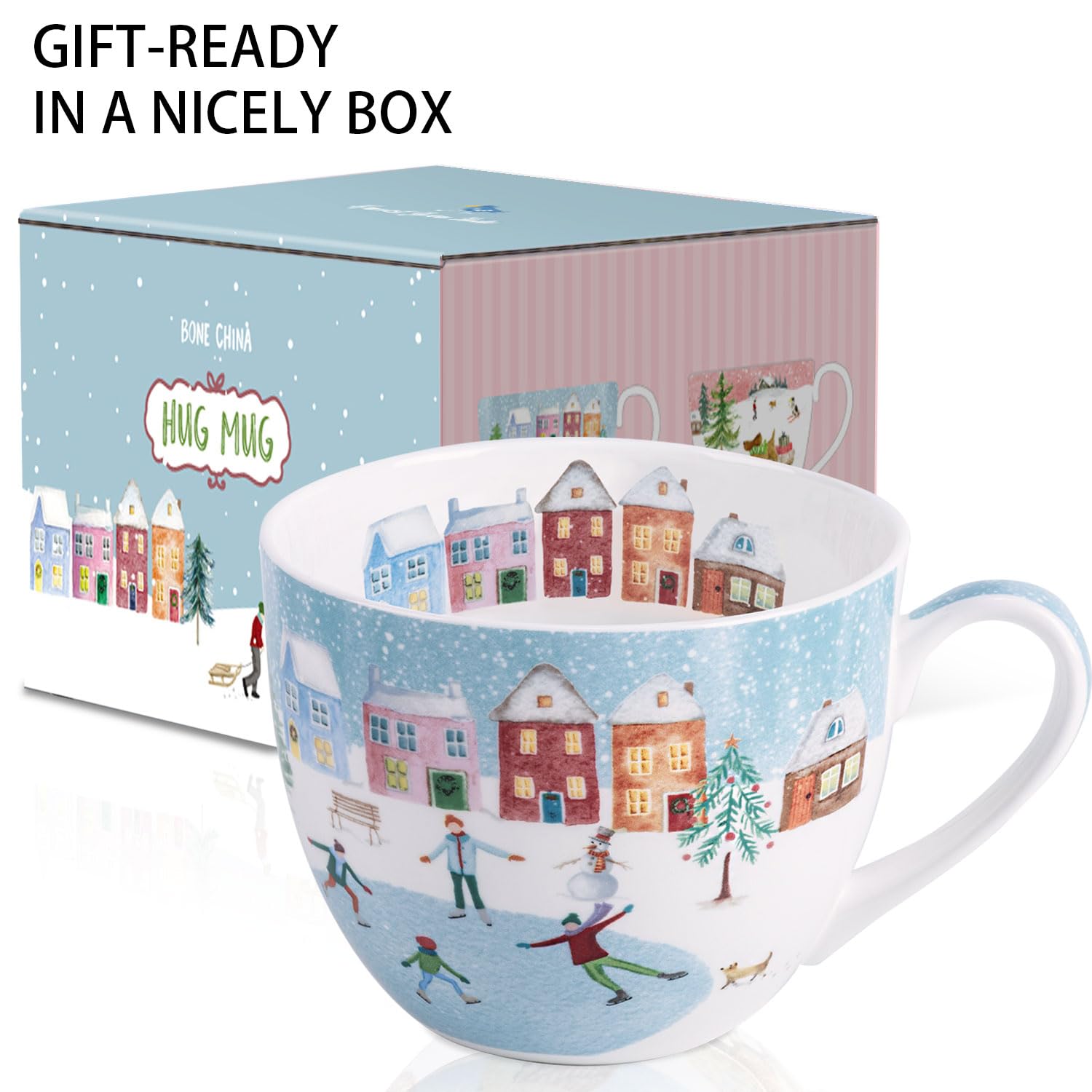 MFoffice Taza porcelana de hueso, alta calidad para uso diario.