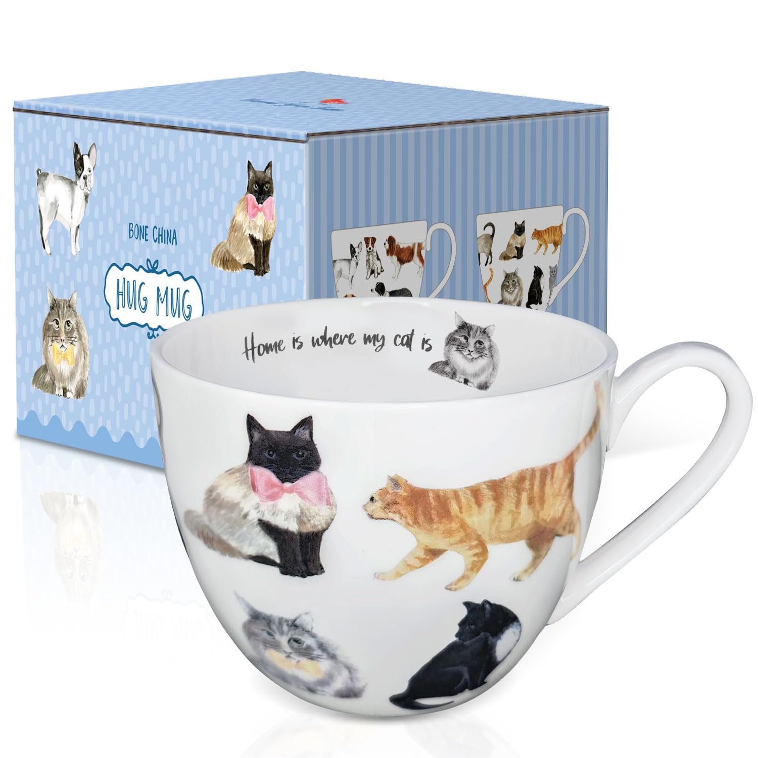 MFoffice taza con sujeción cómoda para sorbos cálidos.