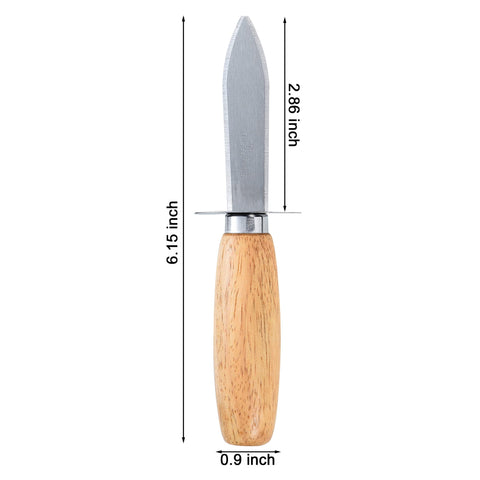 MGTECH navaja ostras, diseño ergonómico, ideal para chefs y aficionados al marisco.
