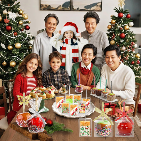 Kit regalo navidad MGWOTH para dulces, postres y detalles festivos