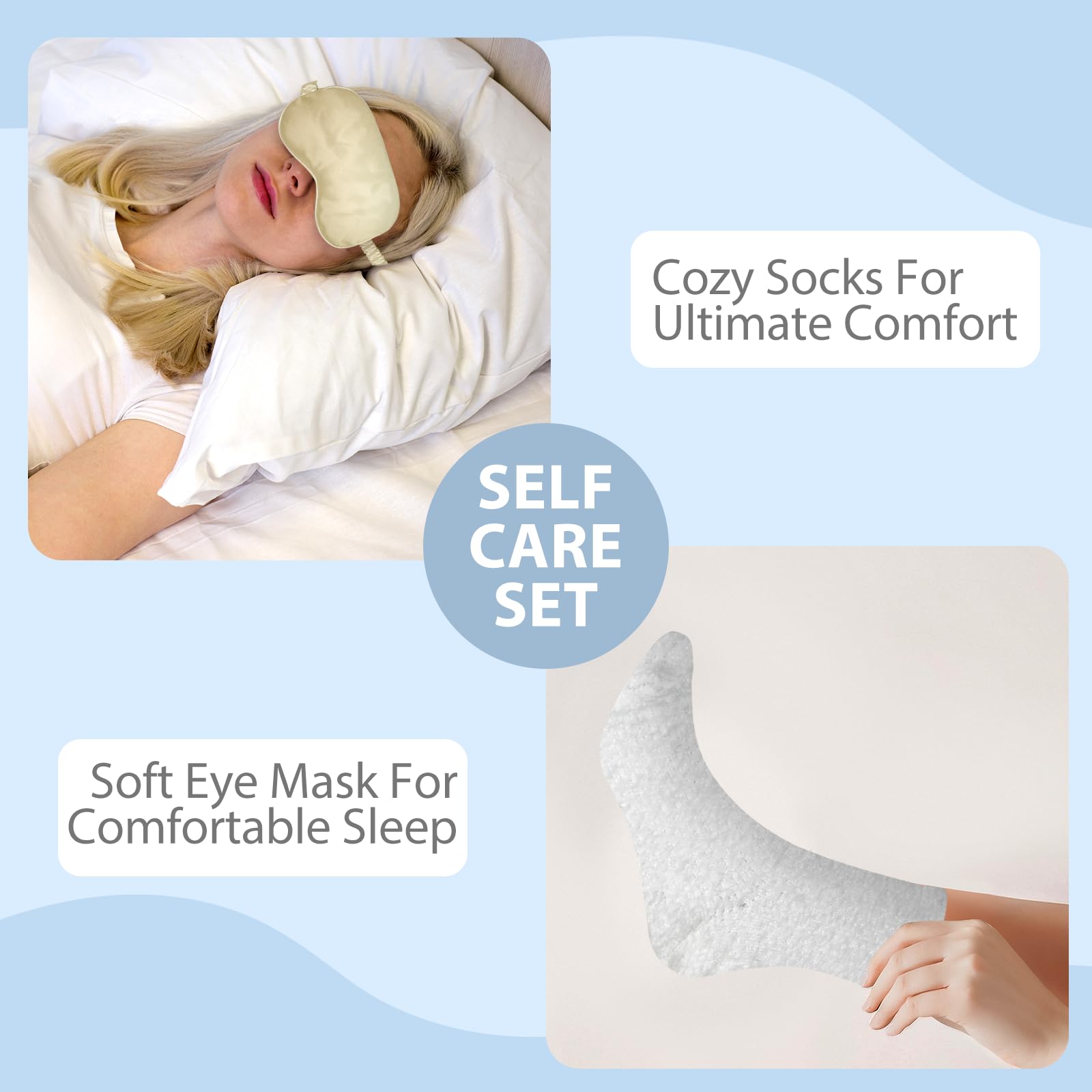 MHSMHL calcetines cálidos, comodidad inmediata para estar cómoda en casa
