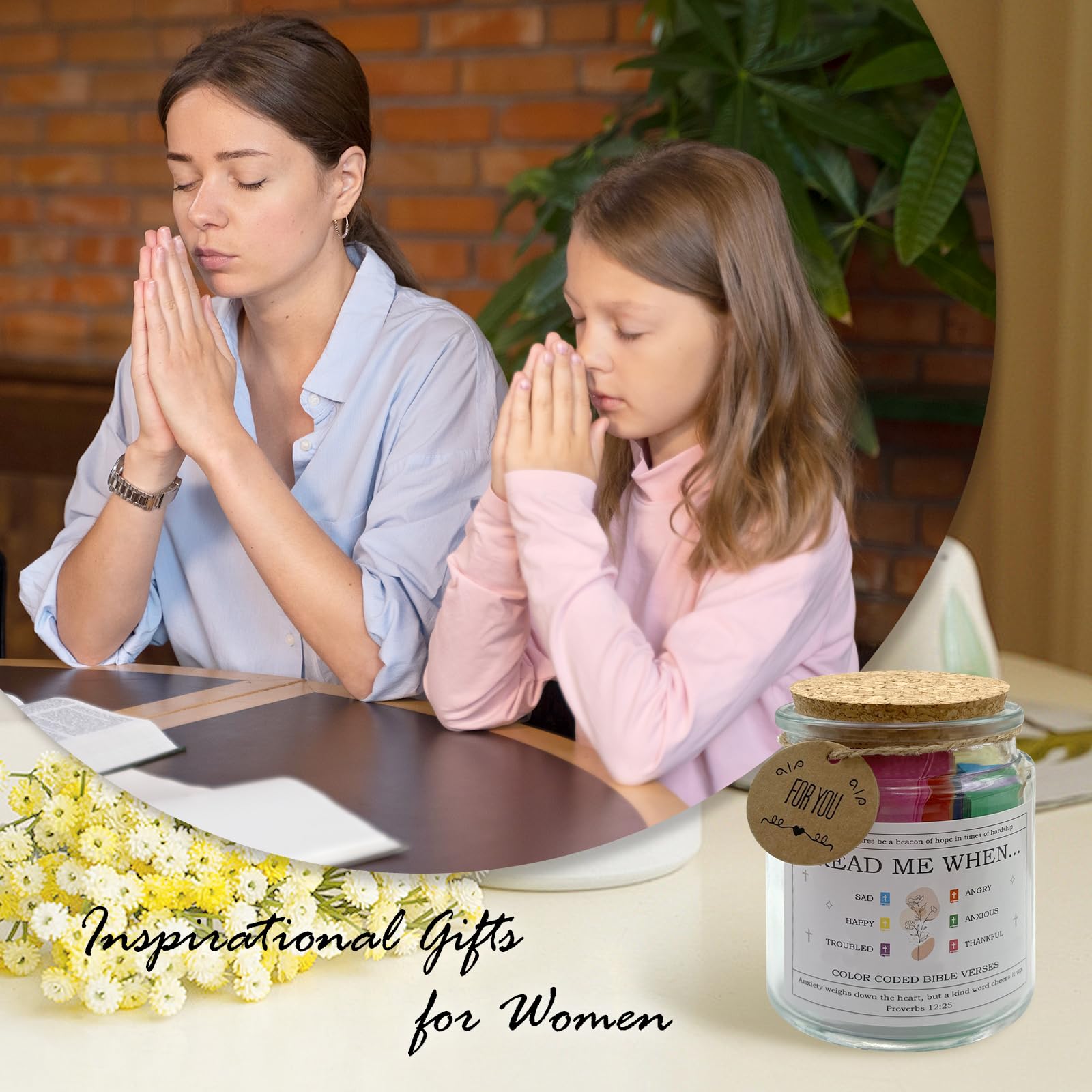 MHSMHL vela perfumada con fragancia suave para oración y calma.