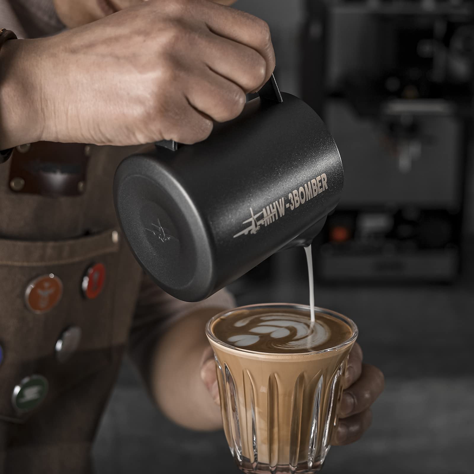 Acero inoxidable 304 de MHW-3BOMBER, duradero y con brillo duradero.