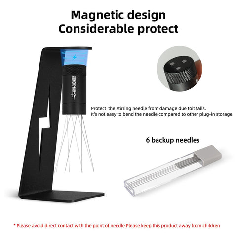 MHW-3BOMBER agujas 0-4mm permiten romper grumos y distribuir el café uniformemente